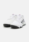 adidas Performance SOLEMATCH CONTROL 2 - Multicourt tennis shoes - footwear white/black blue metallic/silver-coloured metallic