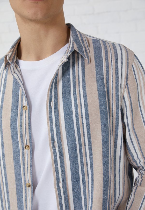Pier One by Zalando LINEN MIX SHIRT