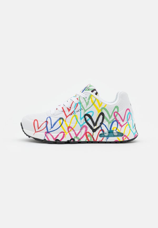 Skechers UNO - Trainers - white/multicolor