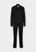 adidas Sportswear 3 STRIPES LEOPARD PRINT TRACKSUIT - Tracksuit - black