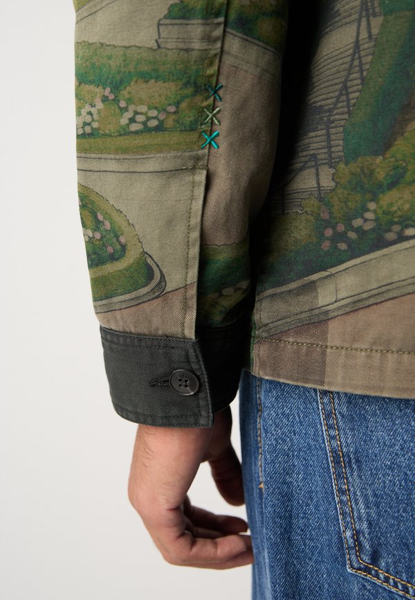 Scotch & Soda PHOTO PRINTED COACH JACKET