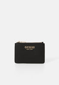 Guess LAUREL CREDIT CARD CASE - Wallet - black