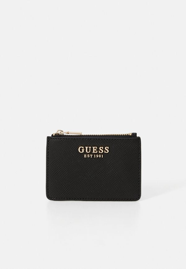 Guess LAUREL CREDIT CARD CASE - Wallet - black
