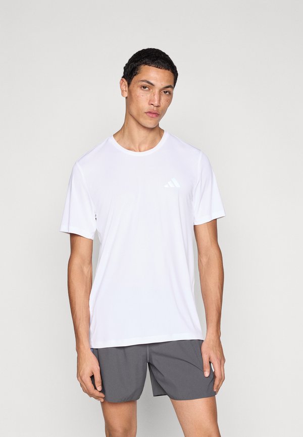 adidas Performance RUN TEE - Sports T-shirt - white
