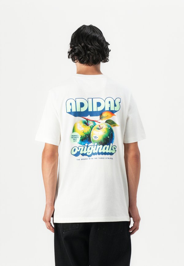 adidas Originals RETRO APPLE TEE UNISEX - Print T-shirt - off white
