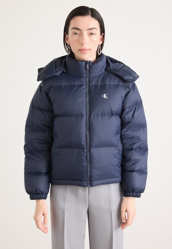 Calvin Klein Jeans ESSENTIAL MIDWEIGHT PUFFER JACKE - Down jacket - inkwell