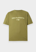 New Balance TRACKSIDE UNISEX - Print T-shirt - sport green