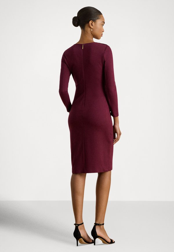 Lauren Ralph Lauren PONTE THREE-QUARTER-SLEEVE DRESS