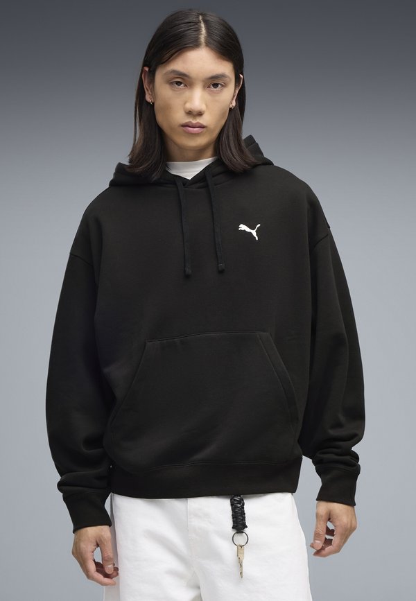 Puma ESSENTIALS OVERSIZED HOODIE - Hoodie - black