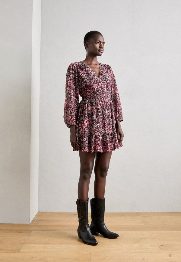 Scotch & Soda MINI WRAP DRESS