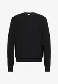 Calvin Klein TEXTURED SWEATER - Jumper - black