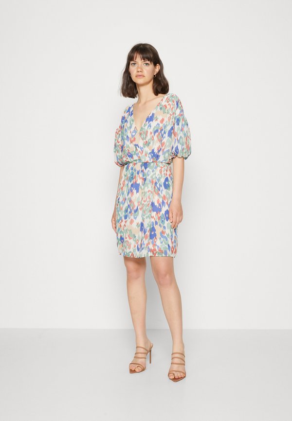 VILA VILUNA 2/4 V-NECK DRESS