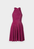 WAL G. BALI HALTERNECK SKATER DRESS