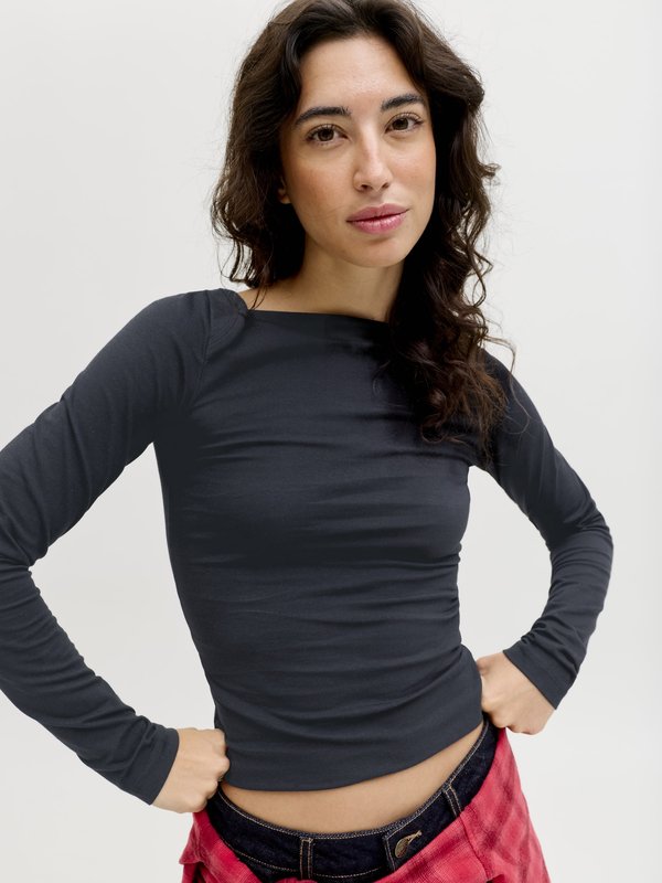 JJXX JXGIGI SQUARE NECK TEE