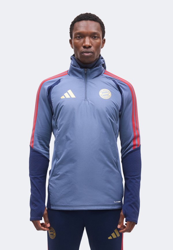 adidas Performance FC BAYERN 26/27 WINTER - Club wear - preloved ink/night indigo