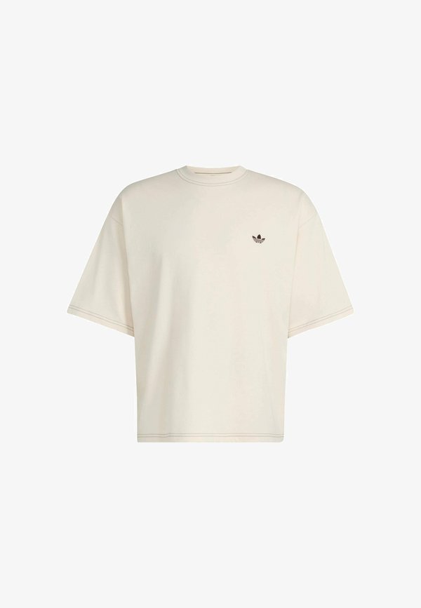adidas Originals CONTRAST OVERSIZED TEE - Basic T-shirt - white