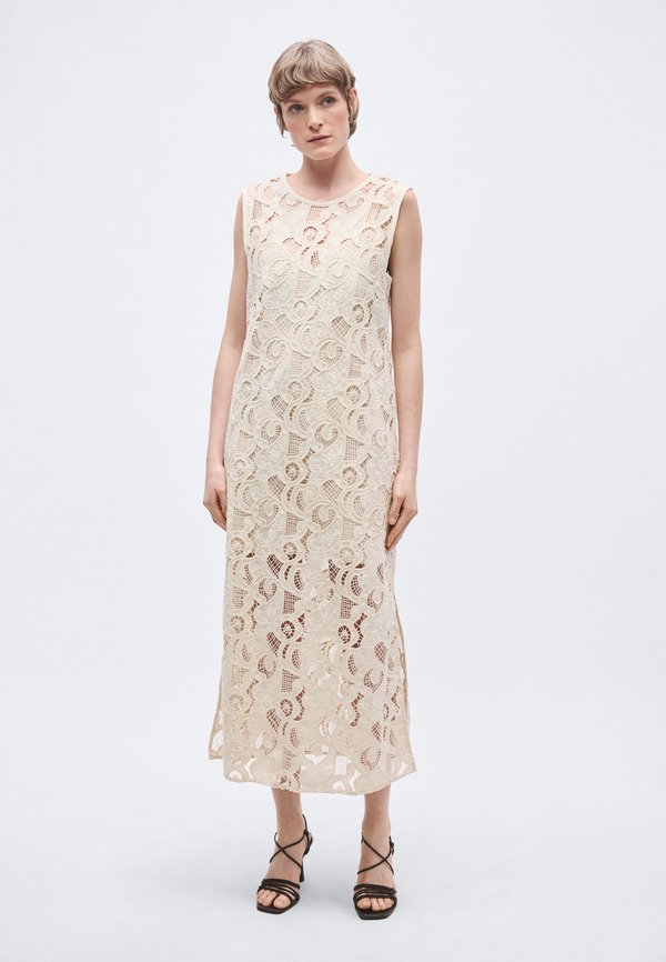Scotch & Soda FLAME EMBROIDERY MIDI DRESS