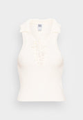 BDG Urban Outfitters LATTICE COLLAR TANK