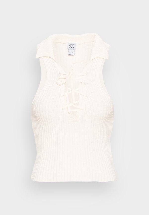 BDG Urban Outfitters LATTICE COLLAR TANK