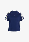 adidas Sportswear ADIDAS SPORTSWEAR W AK 3S TEE - Print T-shirt - dark blue/off white
