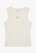 Calvin Klein Jeans TANK - Top - grey heather
