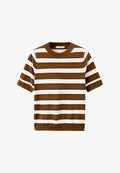 Mango Print T-shirt - camel