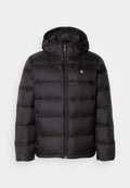 Calvin Klein Jeans LS NYLN ZP OFF HD DW - Down jacket - black