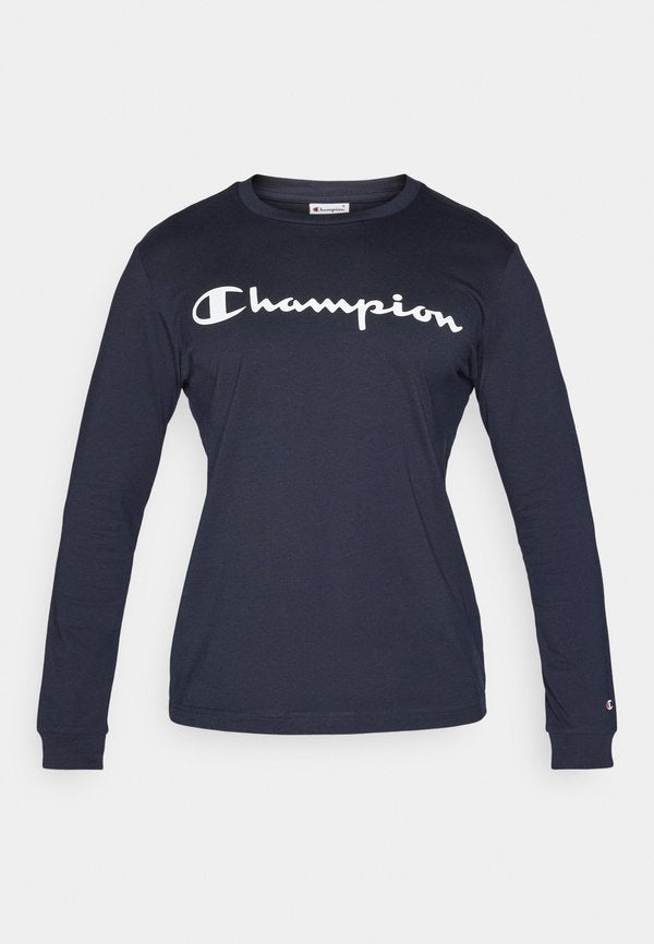 Champion BASICS LONG SLEEVE LARGE LOGO