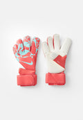 Nike Performance UNISEX - Goalkeeping gloves - ember glow/aurora green