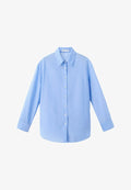 Mango ADULT - Button-down blouse - light blue