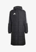 adidas Performance TIRO26 LONG COAT - Winter coat - black/white
