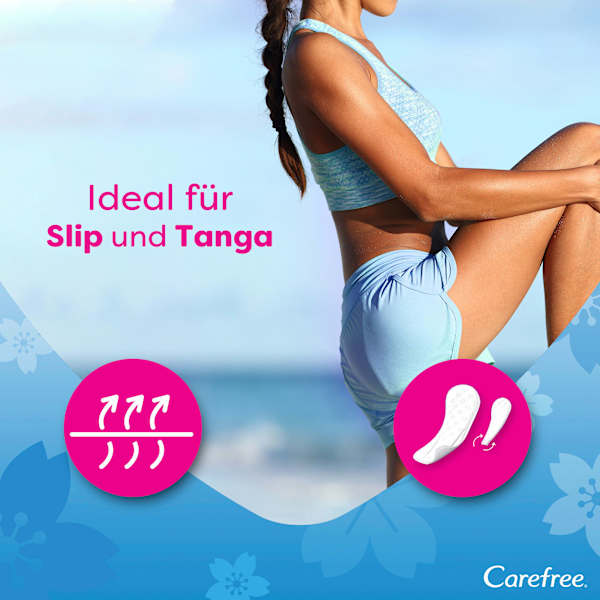 Slipeinlagen Cotton Feel Flexiform mit Frischeduft Carefree