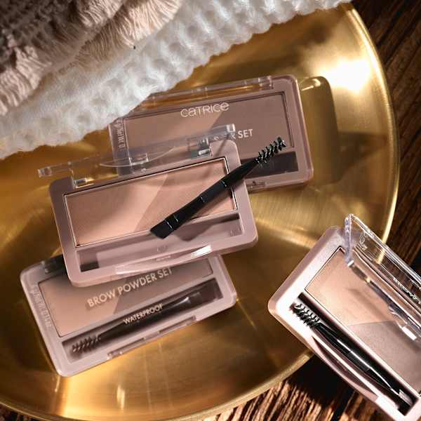 Augenbrauenpuder Set Waterproof 020 Ash Brown CATRICE