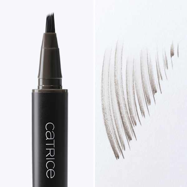 Augenbrauenstift Feather Brow Filler Waterproof 030 Soft Black CATRICE