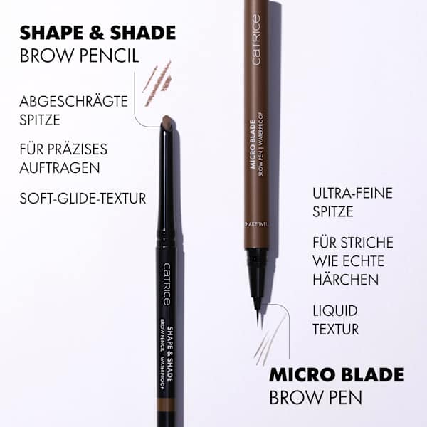 Augenbrauenstift Shape & Shade Waterproof 060 Dark Truffle CATRICE