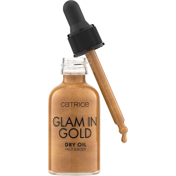 Blush & Highlighter Glam In Gold Dry Oil 010 Stay Golden CATRICE