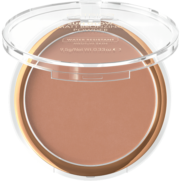 Bronzing Puder Sun Glow Matt 030 Medium Bronze CATRICE