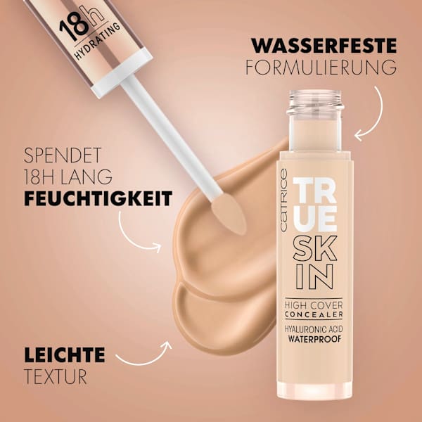 Concealer True Skin High Cover Waterproof 001 Neutral Swan CATRICE