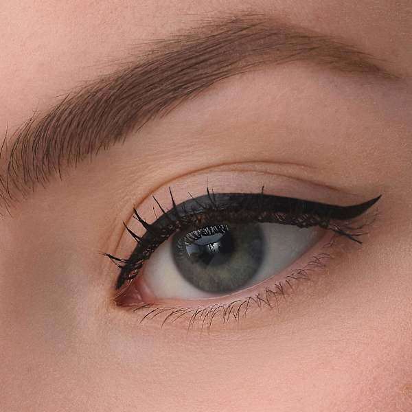 Eyeliner 24h Brush Liner Waterproof 010 Ultra Black CATRICE