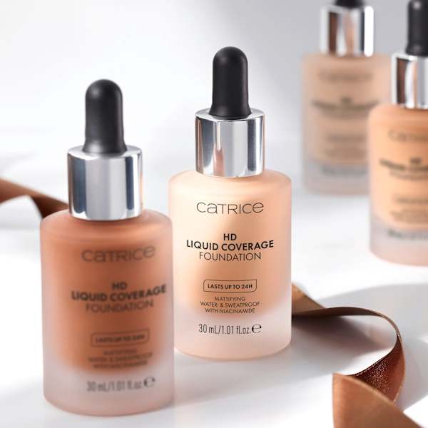 Foundation Liquid HD Coverage Waterproof 008 Fair Beige CATRICE