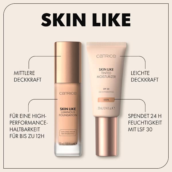Foundation Skin Like Luminous 030N CATRICE