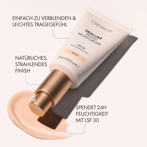 Foundation Skin Like Tinted Moisturizer 045N CATRICE