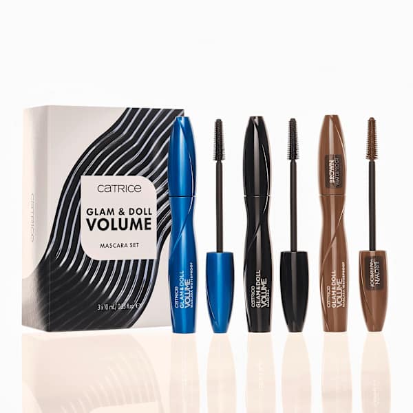 Geschenkset Mascara Glam & Doll Volume 3tlg CATRICE