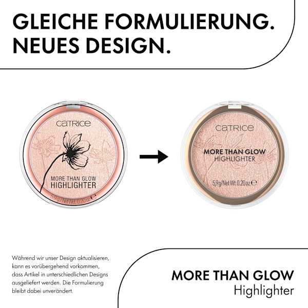 Highlighter More Than Glow 010 Ultimate Platinum Glaze CATRICE