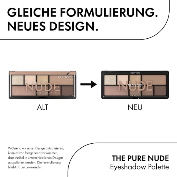 Lidschatten Palette The Pure Nude CATRICE