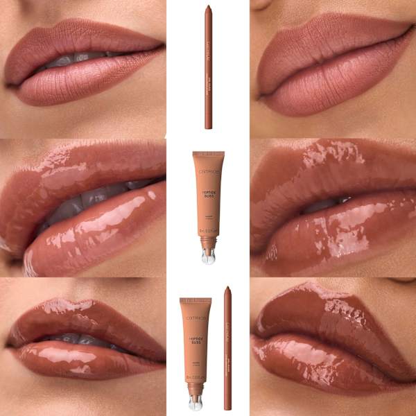 Lippenbalsam Peptide Bliss Glossy Lip Balm 040 Toffee Touched CATRICE