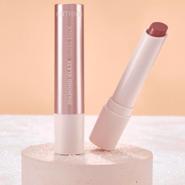 Lippenstift Diamond Glaze Gloss Stick 010 No Glitter, No Glory CATRICE