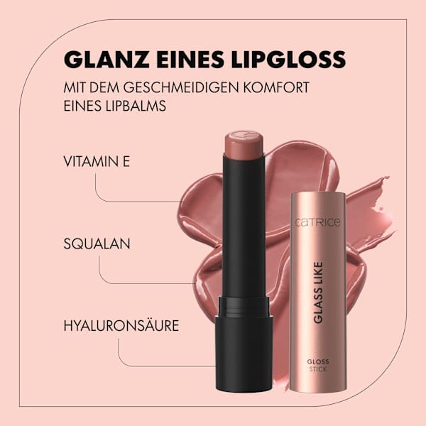 Lippenstift Glass Like Gloss Stick 030 Talk Hibiscus To Me CATRICE