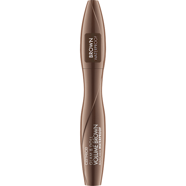 Mascara Glam & Doll Volume Brown Waterproof CATRICE