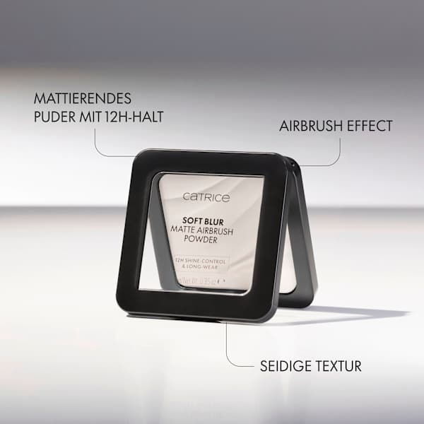 Puder Soft Blur Matte Airbrush 030W CATRICE